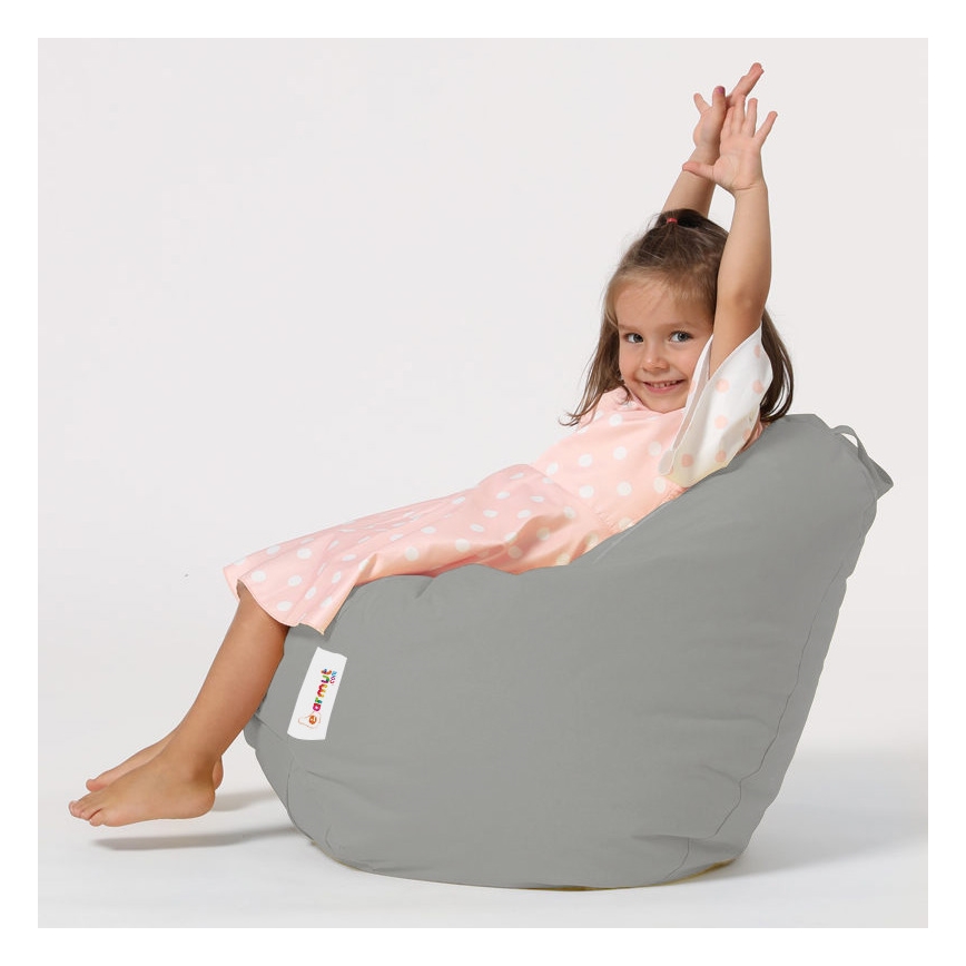 Fotoliu puf 60x60 cm gri