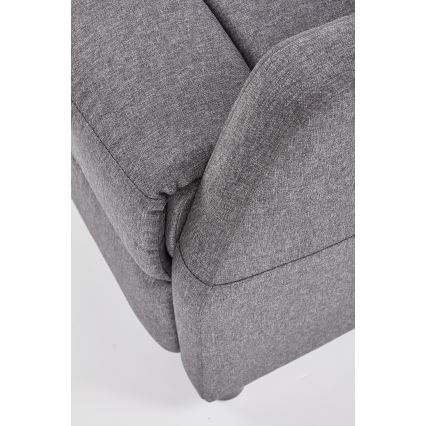 Fotoliu reglabil FELIPE gri