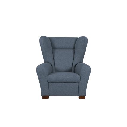 Fotoliu VIVA cu aripi, albastru