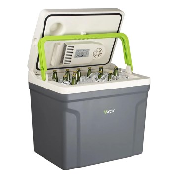 Frigider auto portabil cu funcție de încălzire 27 L 230V/12V gri
