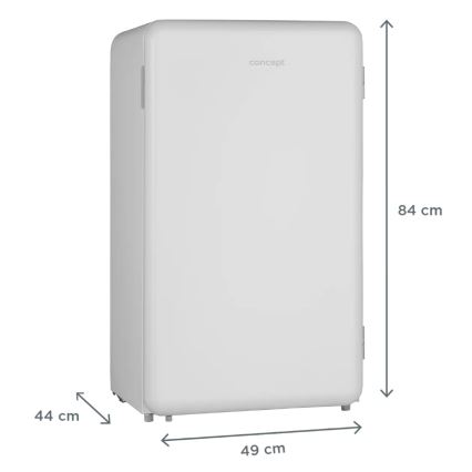 Frigider retro Concept LTR3047whN, 93 l, alb