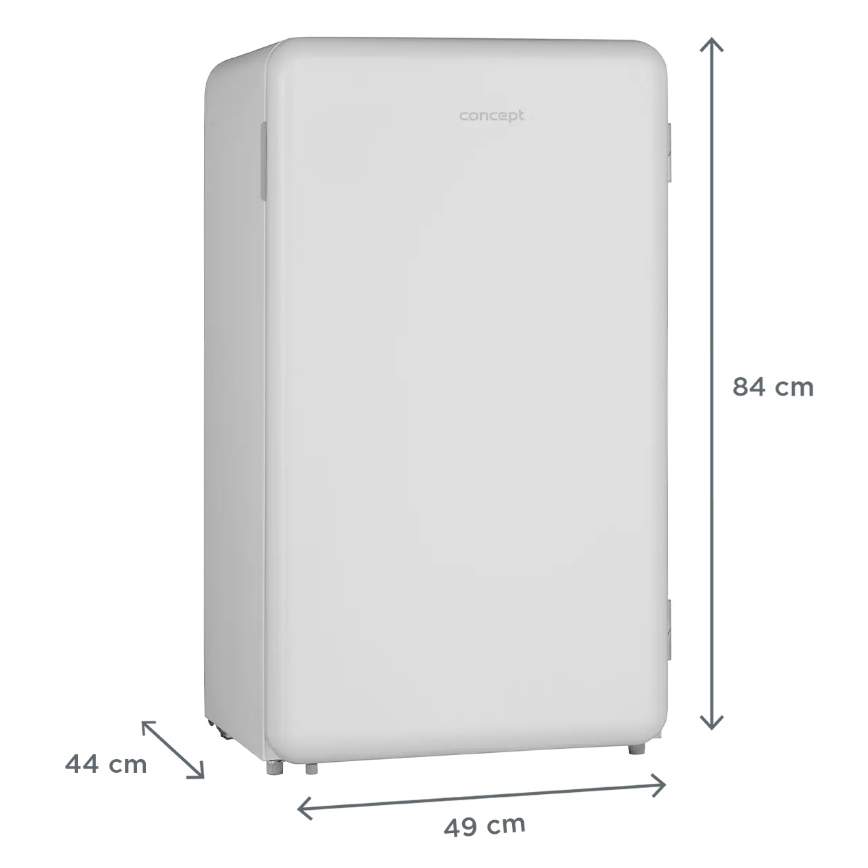 Frigider retro Concept LTR3047whN, 93 l, alb