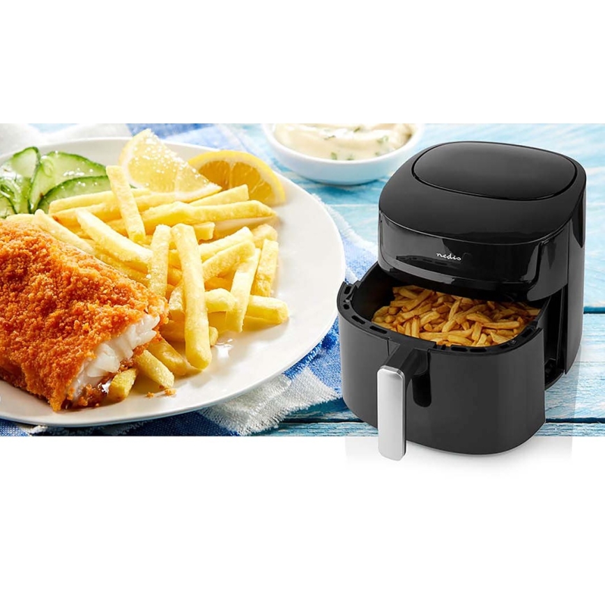 Friteuză cu aer cald 7,2 l 1800W/230V/240 min