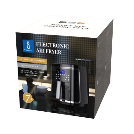 Friteuză cu aer cald 7l 1900W/230V/60min Aigostar