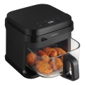 Friteuză cu aer cald Concept FR5500 GLASS & FAST 5,5 l 1200W/230V negru