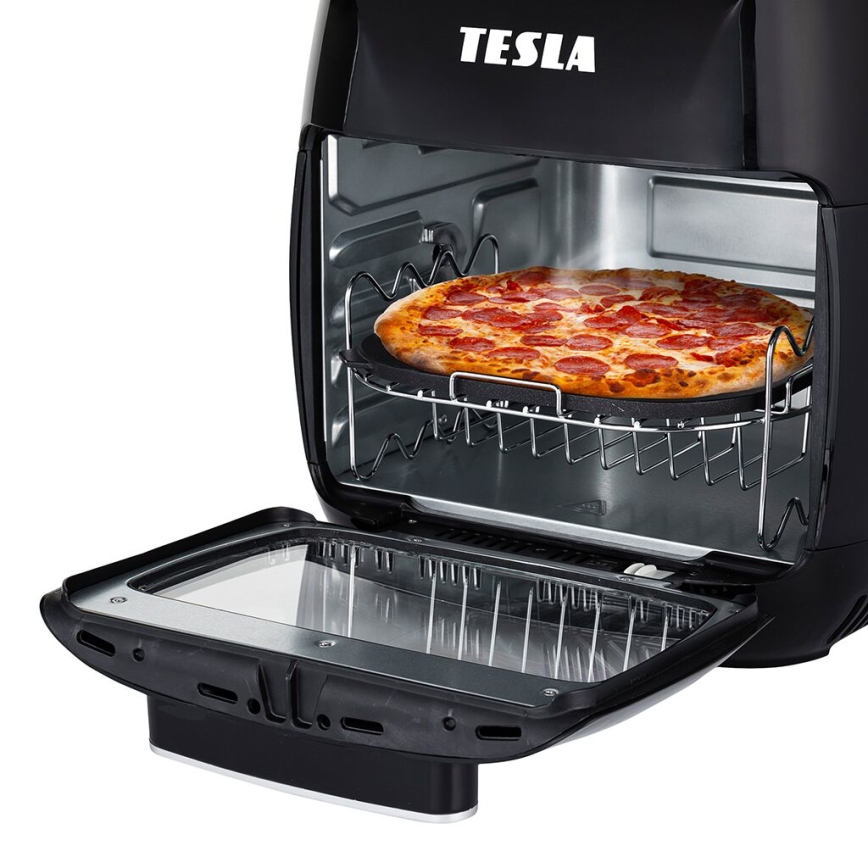 Friteuză cu aer cald digitală multifuncțională TESLA Electronics AirCook 11 l 2000W/230V