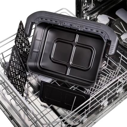 Friteuză cu aer cald dublă digitală multifuncțională TESLA Electronics AirCook 10 l 2400W/230V