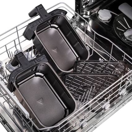 Friteuză cu aer cald dublă digitală multifuncțională TESLA Electronics AirCook 9 l 2400W/230V