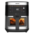 Friteuză cu aer cald Sencor 9 l 1700W/230V negru/crom mat