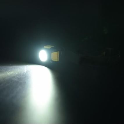 Frontală LED 2xLED/5W/3xAAA + LED/3W