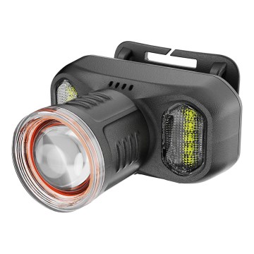 Frontală LED reîncărcabilă cu reglaj al intensității LED/3,4W/5V 1500 mAh