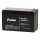 FUKAWA FW 9-12 HR - Acumulator plumb-acid 12V/9Ah, terminal Faston 6,3mm