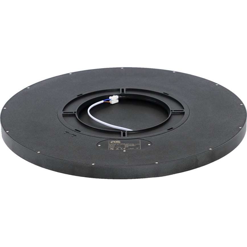 Fulgur S-43042 - Plafonieră LED dimabilă NOMY-RC LED/50W/230V 3000/4000/6500K Ø 60 cm IP40 neagră + telecomandă