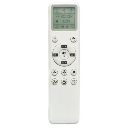 Fulgur s-43047 - Ventilator de tavan LED dimabil THORA LED/50W/230V 2700-5000K negru + telecomandă