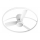 Fulgur s-43048 - Ventilator de tavan cu LED reglabil THORA LED/50W/230V 2700-5000K alb + telecomandă