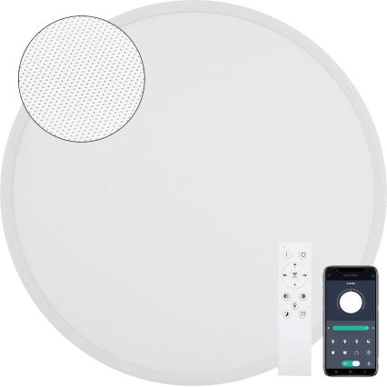 Fulgur s-43056 - Plafonieră LED dimmabilă NOMY LED/40W/230V 3000-6500K Ø 50 cm UGR19 IP40 Wi-Fi alb + telecomandă
