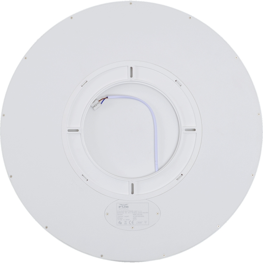 Fulgur s-43056 - Plafonieră LED dimmabilă NOMY LED/40W/230V 3000-6500K Ø 50 cm UGR19 IP40 Wi-Fi alb + telecomandă