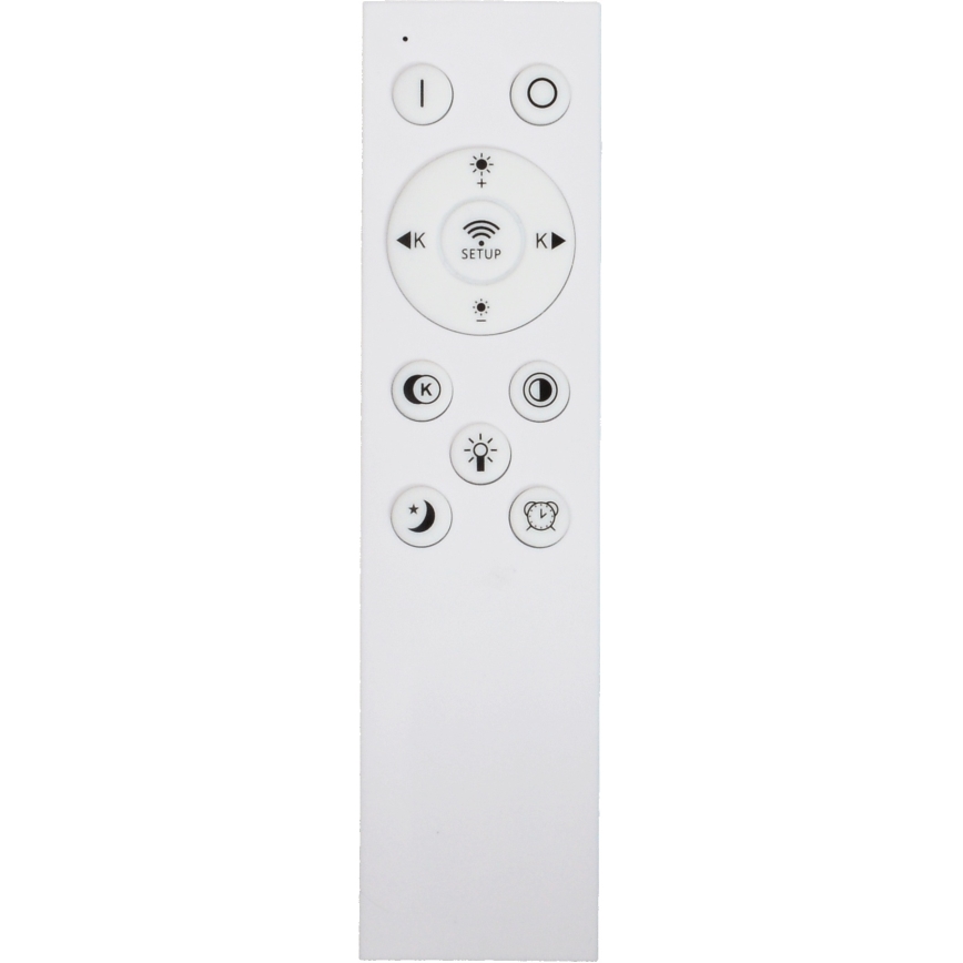Fulgur s-43056 - Plafonieră LED dimmabilă NOMY LED/40W/230V 3000-6500K Ø 50 cm UGR19 IP40 Wi-Fi alb + telecomandă