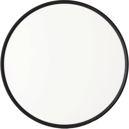 Fulgur s-43057 - Plafonieră LED dimabilă NOMY, 40W, 230V, 3000-6500K, Ø 50 cm, UGR19, IP40, Wi-Fi, neagră + telecomandă