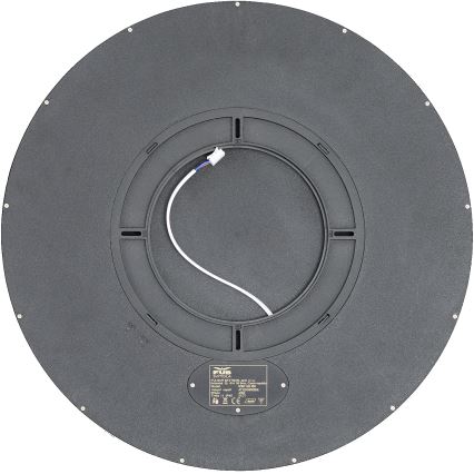 Fulgur s-43057 - Plafonieră LED dimabilă NOMY, 40W, 230V, 3000-6500K, Ø 50 cm, UGR19, IP40, Wi-Fi, neagră + telecomandă