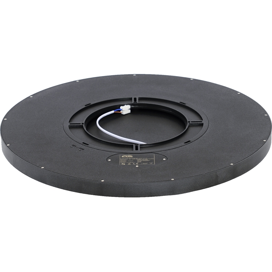 Fulgur s-43057 - Plafonieră LED dimabilă NOMY, 40W, 230V, 3000-6500K, Ø 50 cm, UGR19, IP40, Wi-Fi, neagră + telecomandă