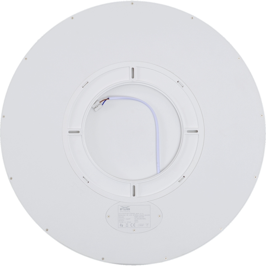 Fulgur s-43058 - Lampă de tavan dimabilă LED NOMY, 50W, 230V, 3000–6500K, Ø 60 cm, UGR19, IP40, Wi‑Fi, alb + telecomandă