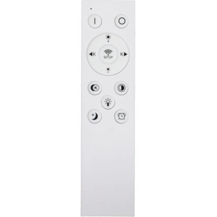 Fulgur s-43058 - Lampă de tavan dimabilă LED NOMY, 50W, 230V, 3000–6500K, Ø 60 cm, UGR19, IP40, Wi‑Fi, alb + telecomandă