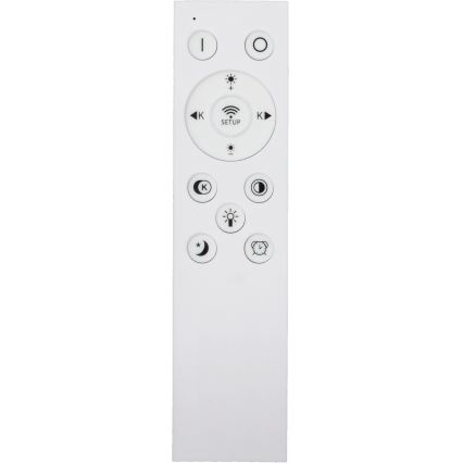 Fulgur s-43059 - Plafonieră LED reglabilă NOMY LED/50W/230V 3000-6500K diam. 60 cm UGR19 IP40 Wi-Fi neagră + telecomandă