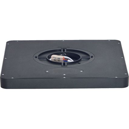 Fulgur s-43101 - Plafonieră LED NOMY, 24W/230V, 3000/4000/6500K, IP40, 30x30 cm, neagră