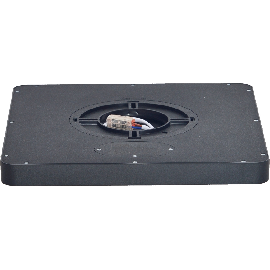 Fulgur s-43101 - Plafonieră LED NOMY, 24W/230V, 3000/4000/6500K, IP40, 30x30 cm, neagră