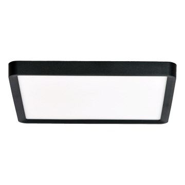 Fulgur s-43101 - Plafonieră LED NOMY, 24W/230V, 3000/4000/6500K, IP40, 30x30 cm, neagră