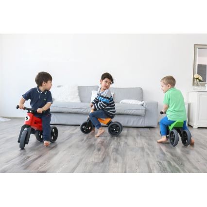 Funny Wheels - Bicicletă fără pedale 2 în 1 RIDER SPORT verde/negru