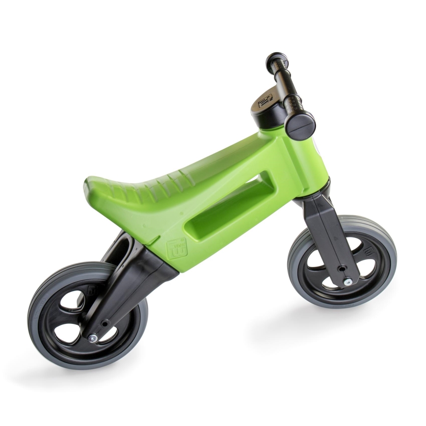 Funny Wheels - Bicicletă fără pedale 2 în 1 RIDER SPORT verde/negru