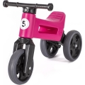 Funny Wheels RIDER SPORT - Bicicletă de echilibru 2în1, roz/negru
