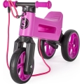 Funny Wheels RIDER SUPER SPORT - Bicicletă fără pedale 2 în 1, roz/negru