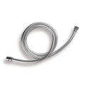 Furtun de duș din plastic Novaservis 200 cm crom mat