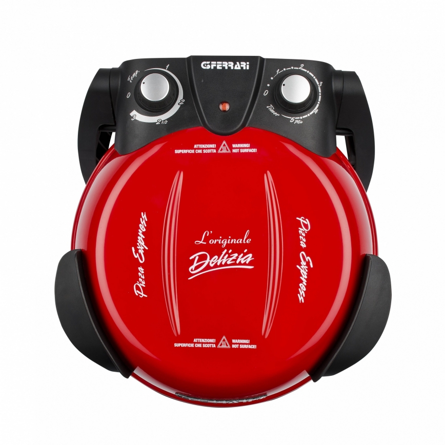G3Ferrari G1000602 - Cuptor pentru pizza DELIZIA 1200W/230V roșu