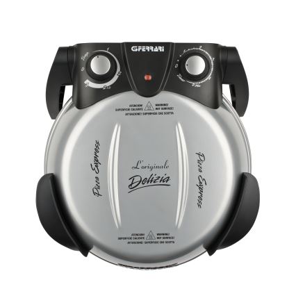 G3Ferrari G1000606 - Cuptor pentru pizza DELIZIA, 1200W/230V, argintiu