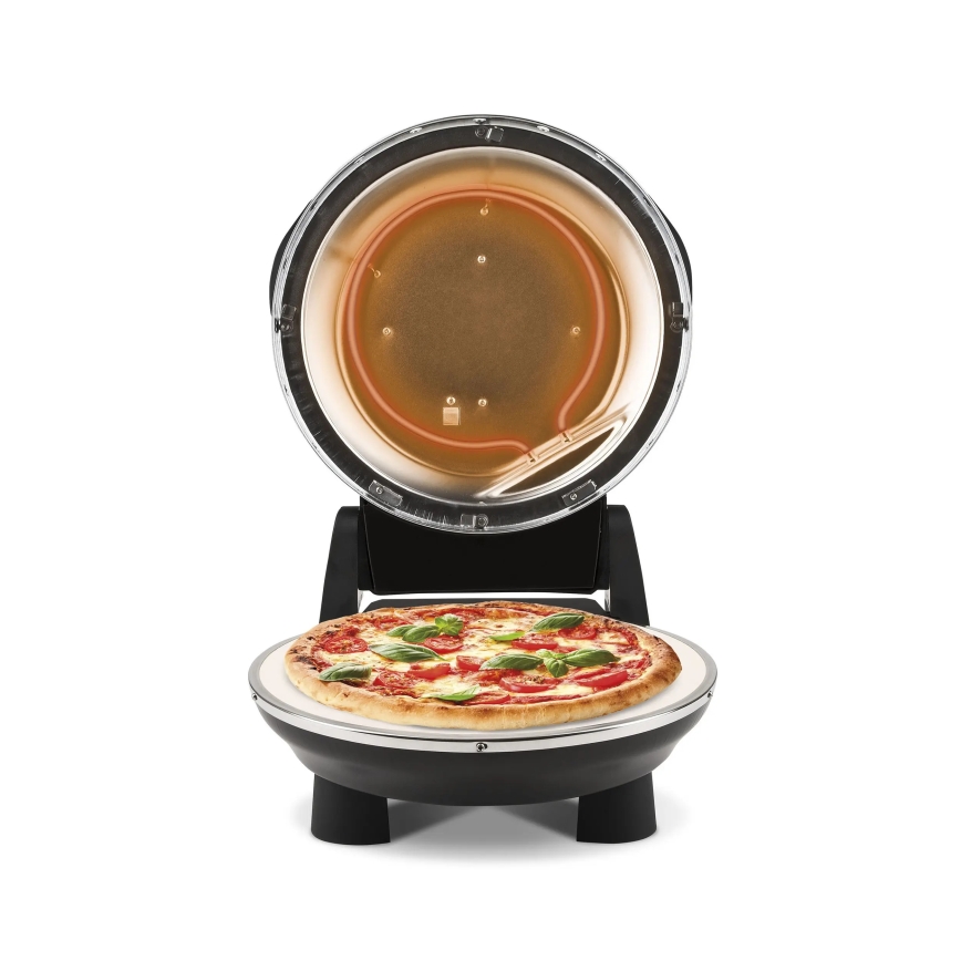 G3Ferrari G1003210 - Cuptor pentru pizza NAPOLETANA, 1200 W/230 V, negru