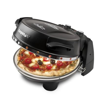 G3Ferrari G1003210 - Cuptor pentru pizza NAPOLETANA, 1200 W/230 V, negru