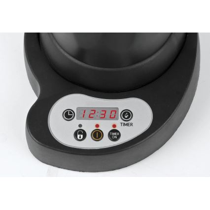 G3Ferrari G1004500 - Cafetieră moka electrică RISVEGLIO 400W/230V, neagră