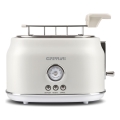 G3Ferrari G1013401 - Prăjitor de pâine ARTISTA, 750 W/230 V, cu 2 fante, alb