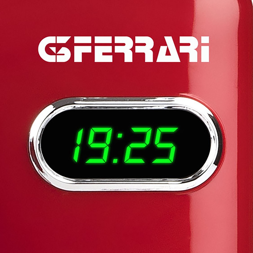 G3Ferrari G1015502 - Cuptor cu microunde cu grill, 1150 W/230 V, 20 l, roșu