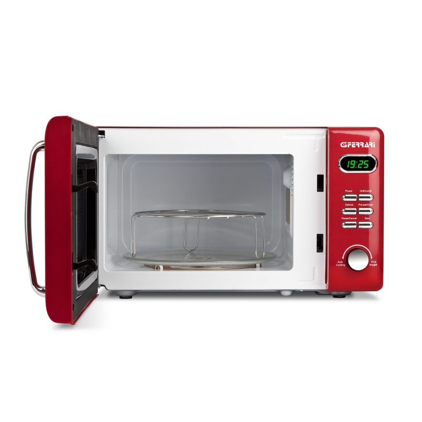 G3Ferrari G1015502 - Cuptor cu microunde cu grill 1150W/230V 20 l roșu