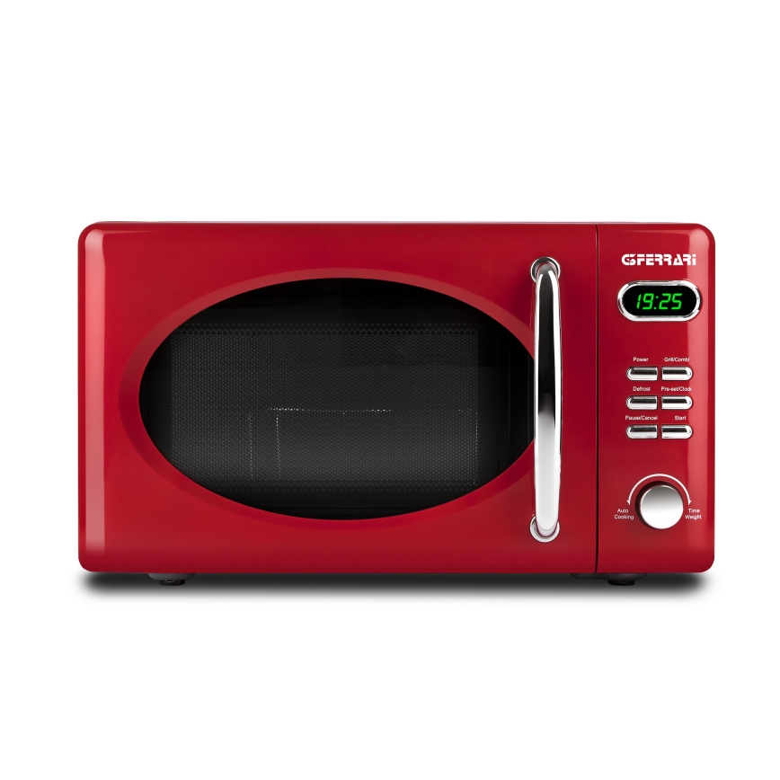 G3Ferrari G1015502 - Cuptor cu microunde cu grill 1150W/230V 20 l roșu