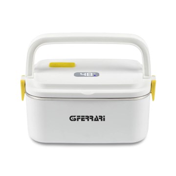 G3Ferrari G1016601 - Încălzitor electric pentru alimente VITTO 48W/230V 0,8 l alb/galben