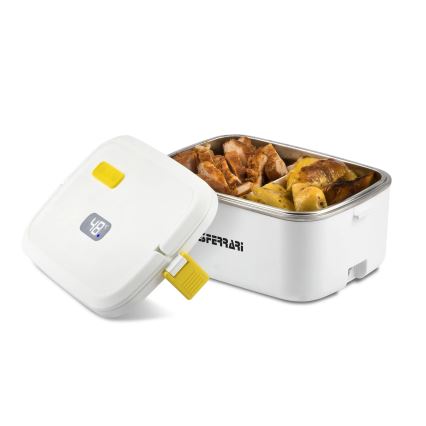 G3Ferrari G1016601 - Încălzitor electric pentru alimente VITTO 48W/230V 0,8 l alb/galben