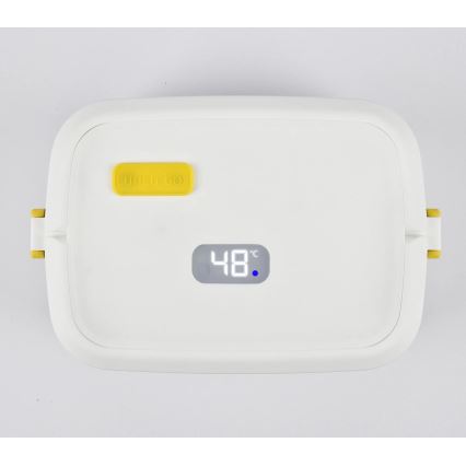 G3Ferrari G1016601 - Încălzitor electric pentru alimente VITTO 48W/230V 0,8 l alb/galben