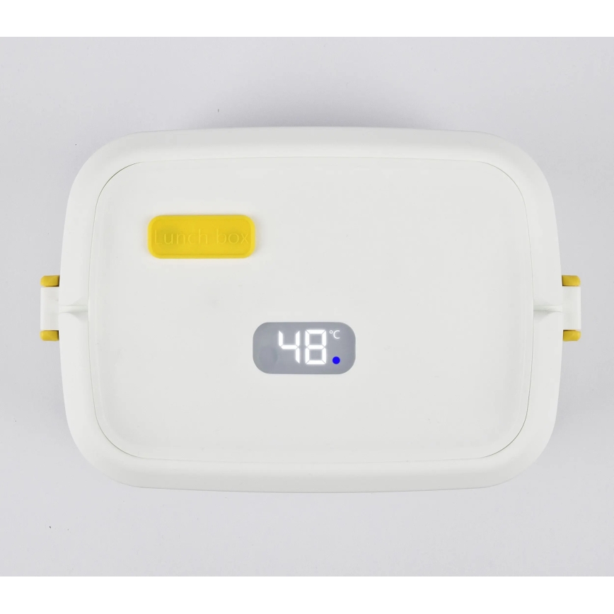 G3Ferrari G1016601 - Încălzitor electric pentru alimente VITTO 48W/230V 0,8 l alb/galben