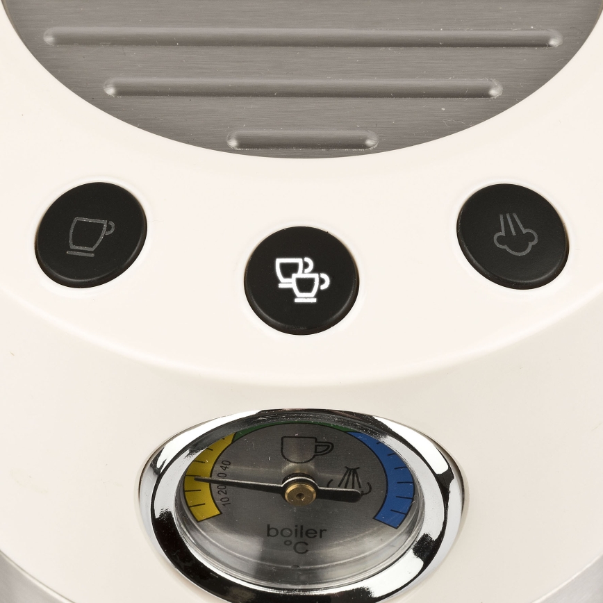 G3Ferrari G1016801 - Espressor cu portafiltru AMARCORD 1350W/230V 15 bar crem